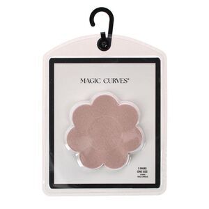 CTM Women's Flower Shape Pasties (3 Pair)